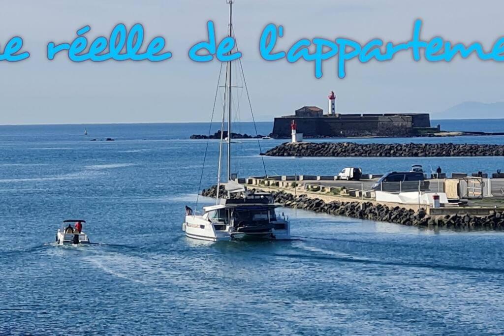 Appartement Avec Balcon, Vue Mer, Piscine, Parking Agde Eksteriør billede